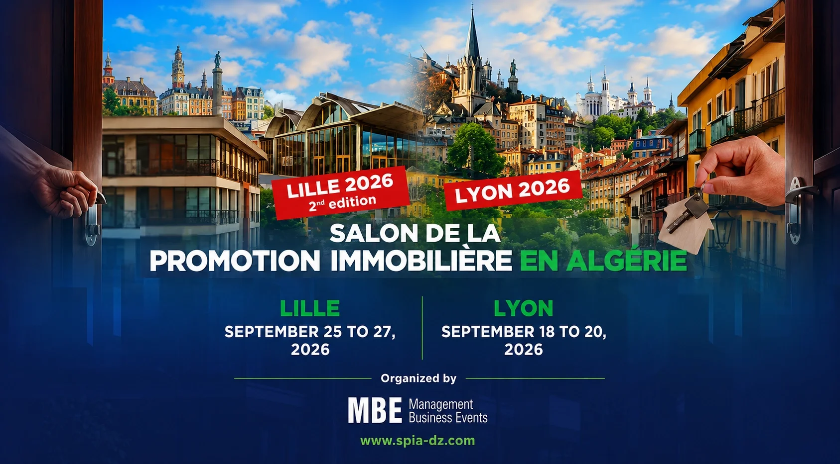 Illustration : SPIA 2026 Lyon & Lille: Algerian Real Estate Expo (Dates, Venues, Guide) — Souknati